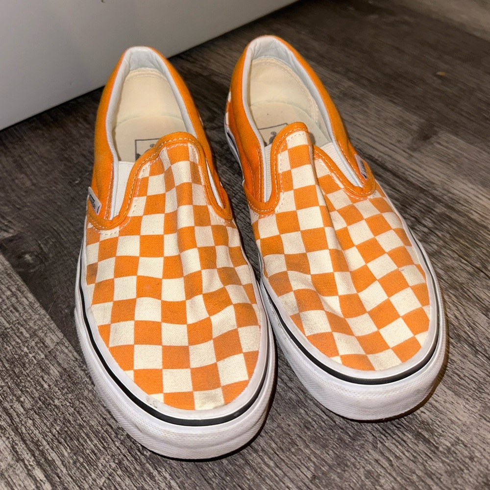 Vans Checkered Slip Ons